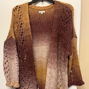 Three quarter sleeve ombré cardigan from Maurice’s